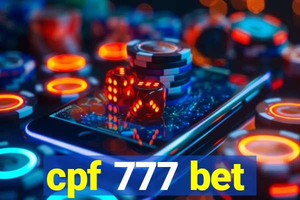 cpf 777 bet